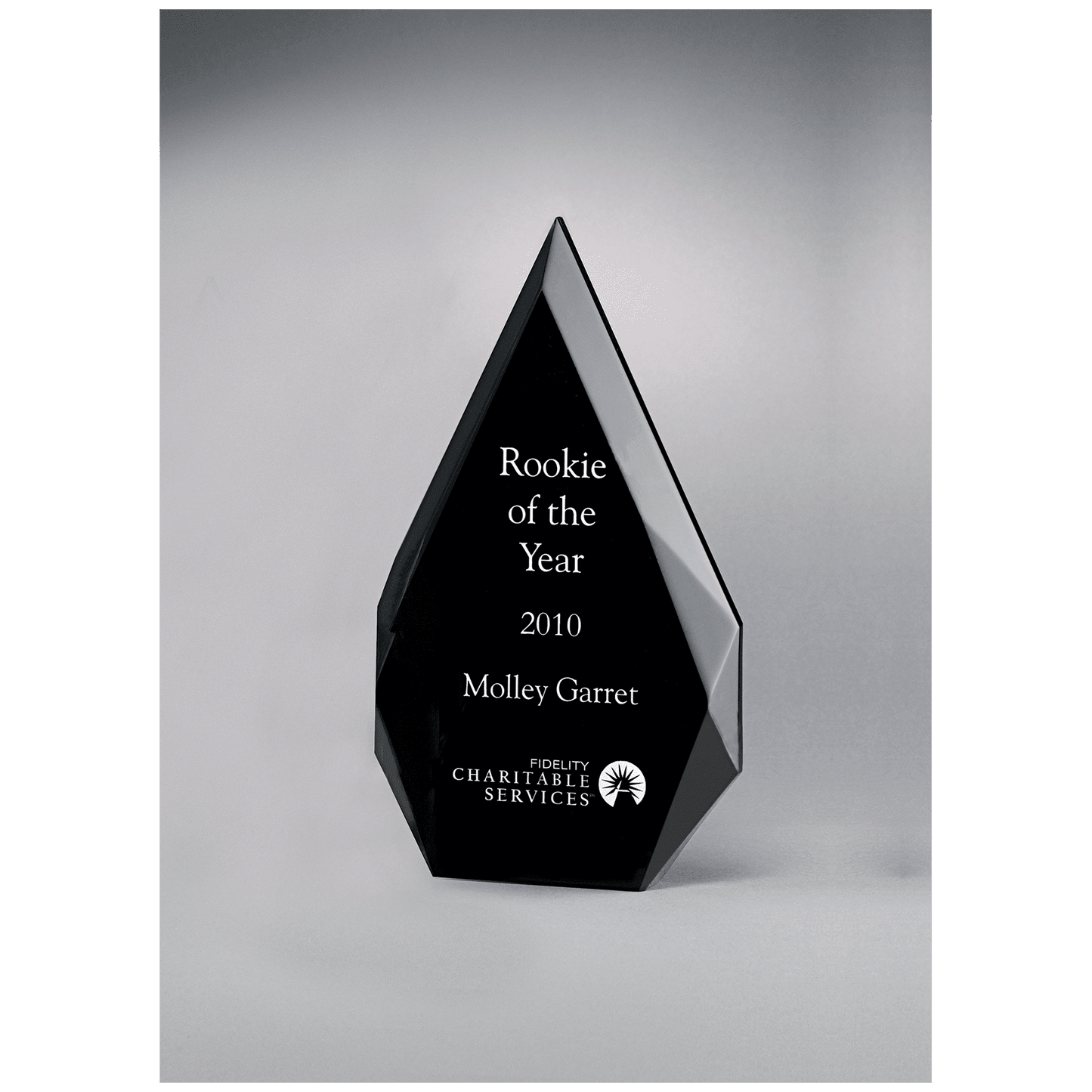 Black Flame Series Acrylic Award