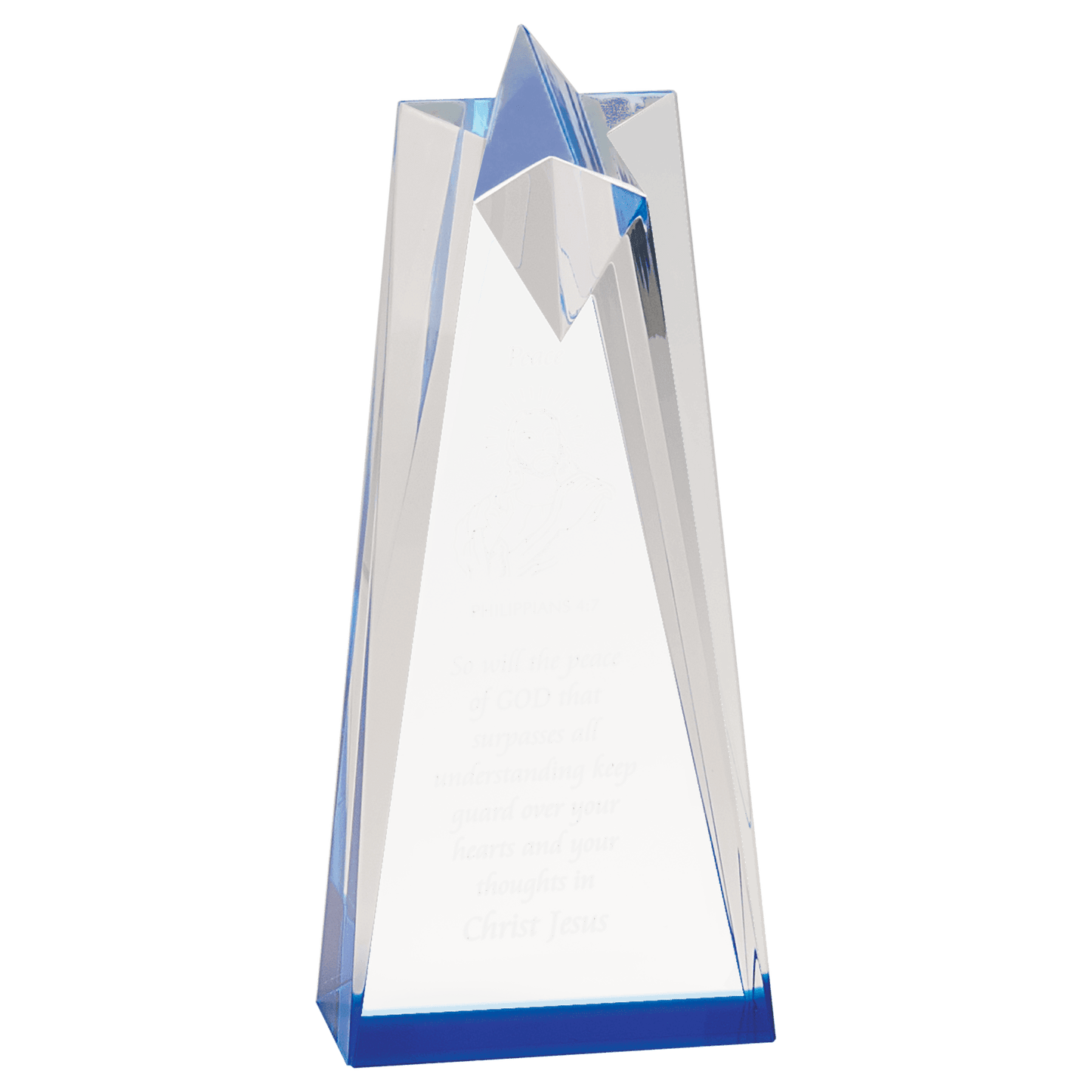 Sculpted Star Acrylic Award