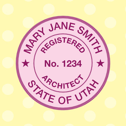 Round 46050 Self Inking Stamp