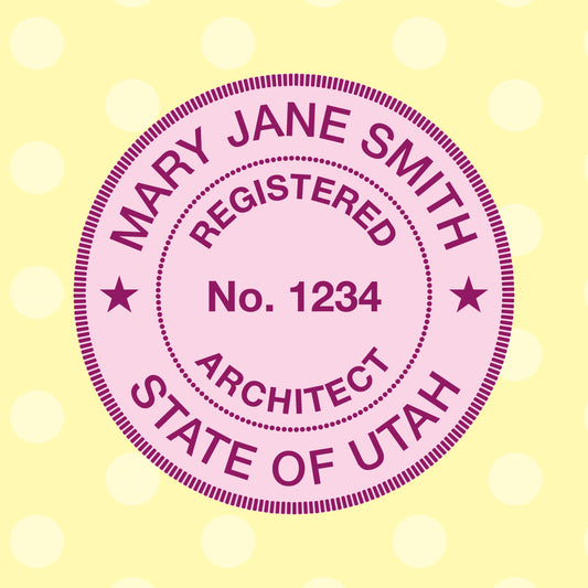 Round 46050 Self Inking Stamp