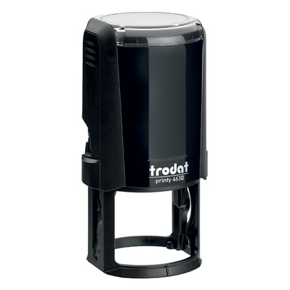 Round Custom Self-Inking Stamp 1-3/16" Diameter
