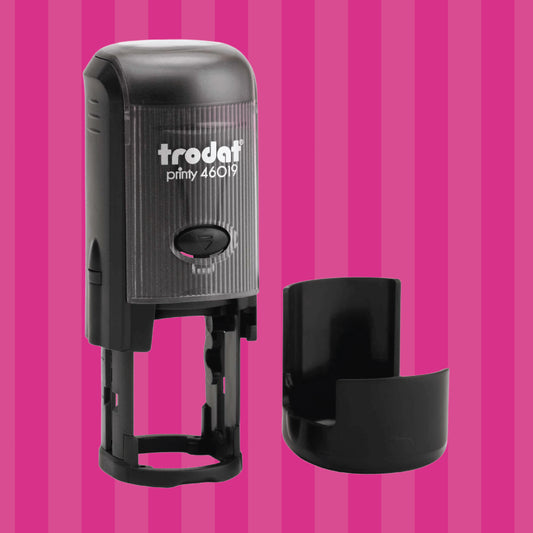 Round 46019 Self Inking Stamp