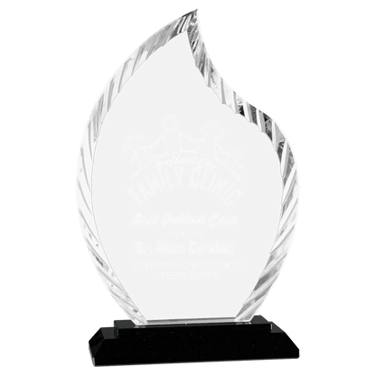 Accent Flame Glass Award