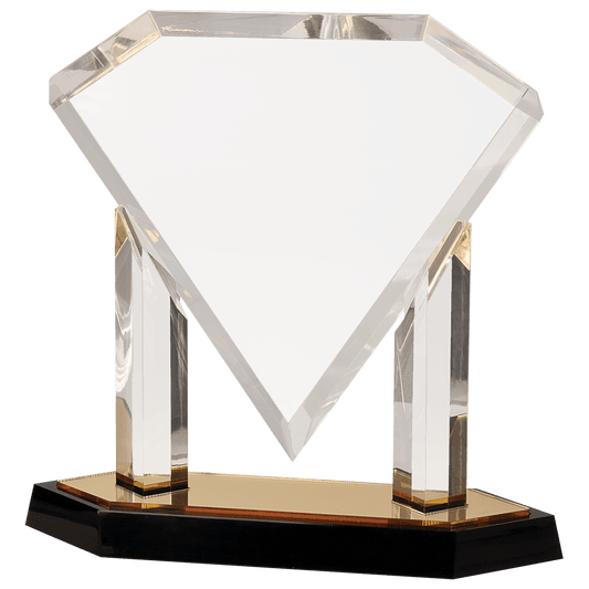 Floating Diamond Acrylic Award