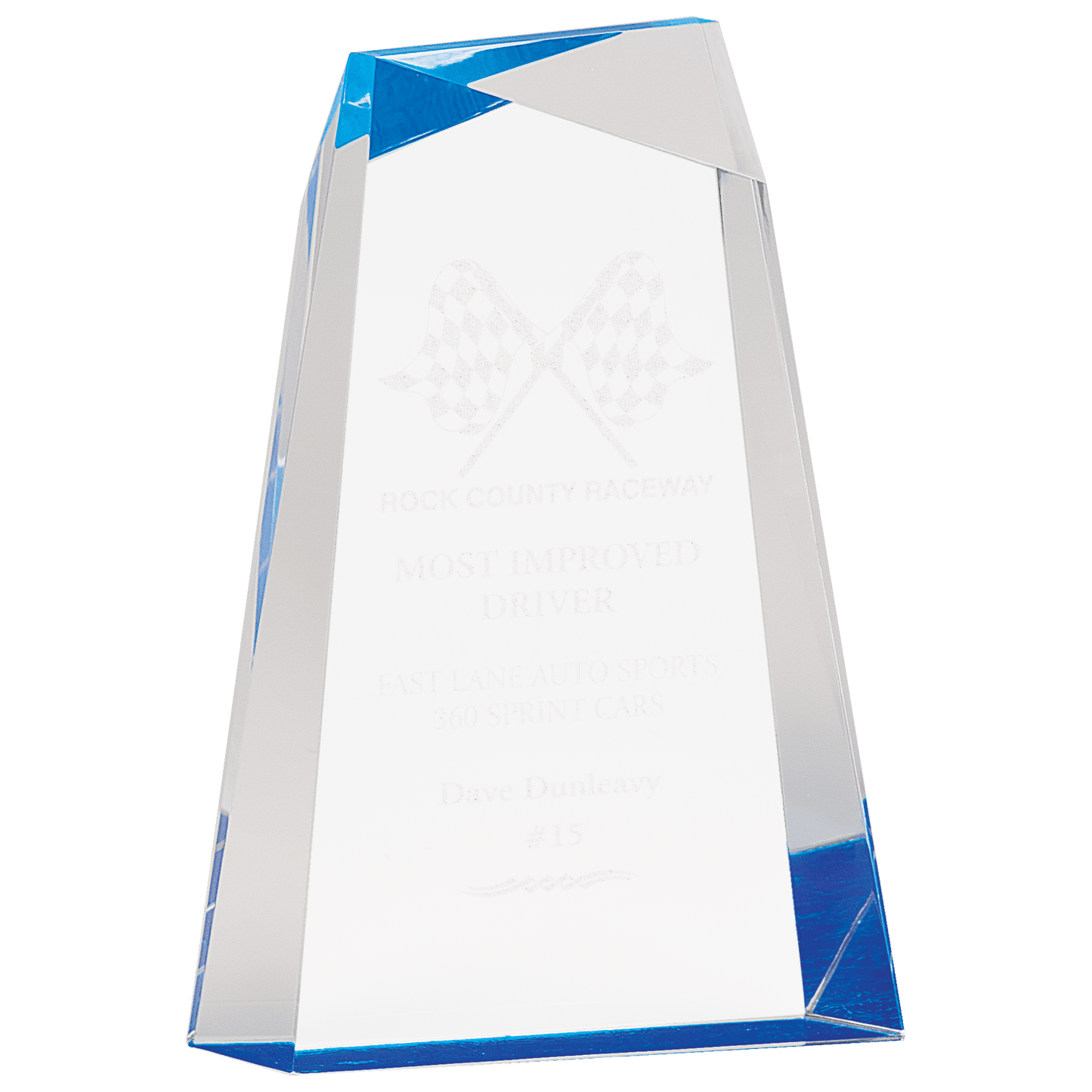 Facet Wedge Acrylic Award