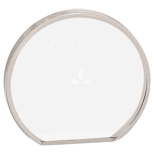 Circle Acrylic Award