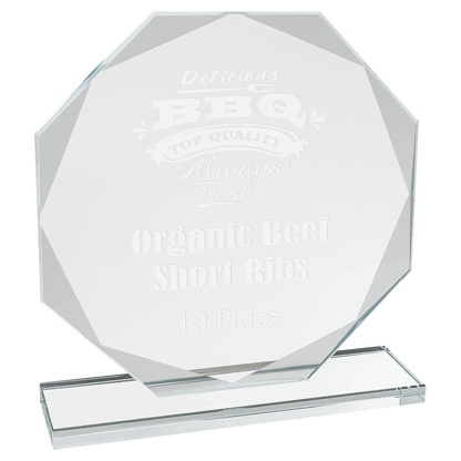 Premier Octagon Glass Award
