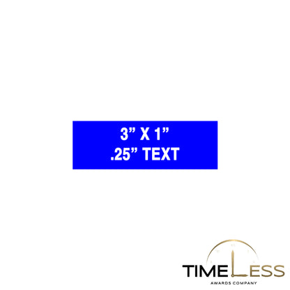 Custom Plastic Labels (5" Wide or More)