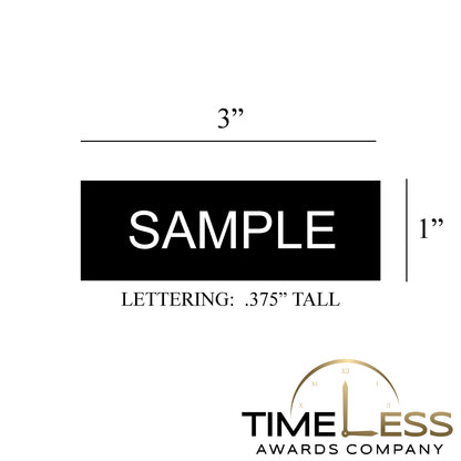 Custom Plastic Labels (5" Wide or More)
