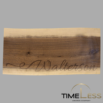 Black Walnut Cutting Board and Charcuterie Board