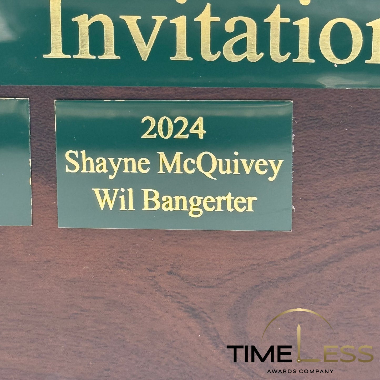 Custom Metal Plate