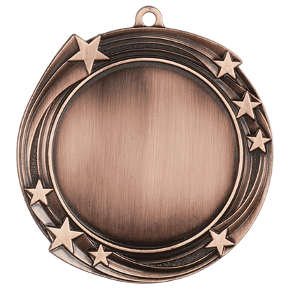 Antique Swirling Star Medals
