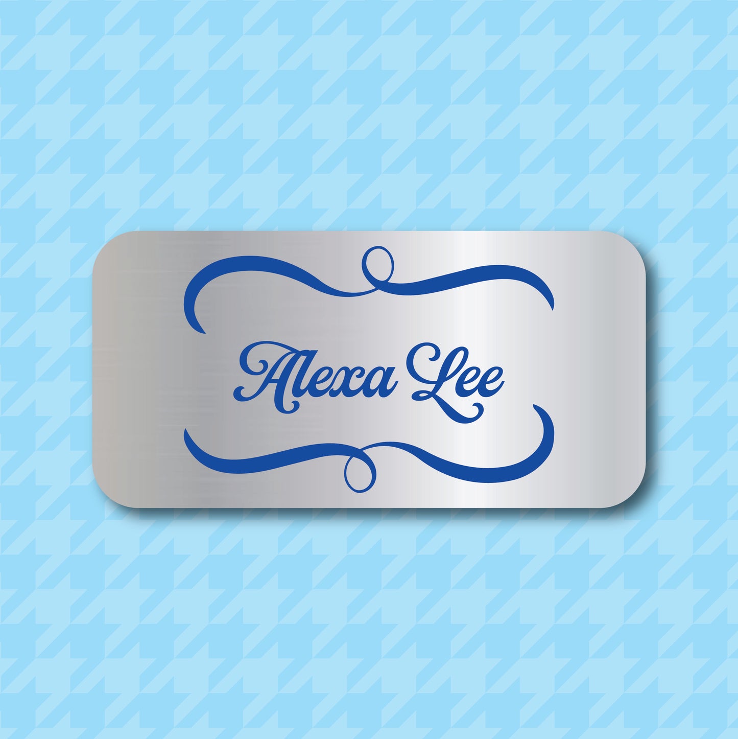 Dye Sub Metal Name Badge