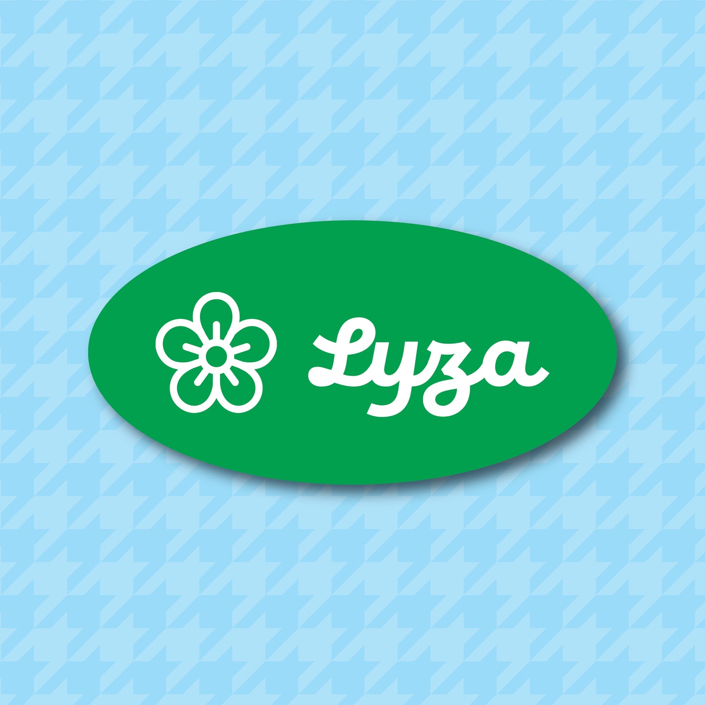 Laser Engraved Plastic Name Badge