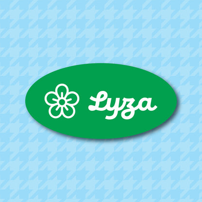 Laser Engraved Plastic Name Badge