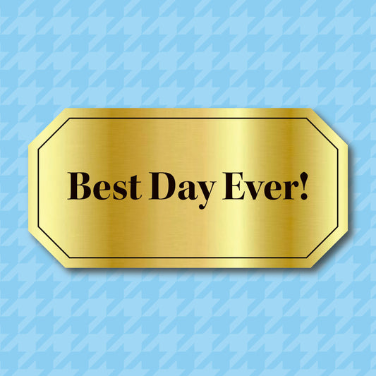 Diamond Engraved Plate
