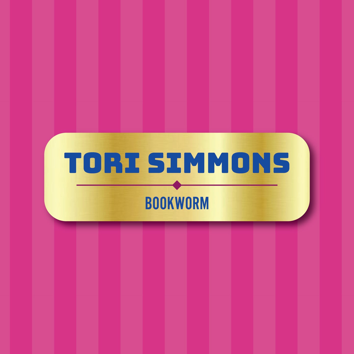 Dye Sub Metal Name Badge