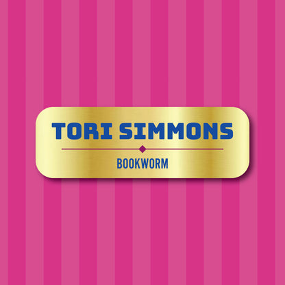 Dye Sub Metal Name Badge