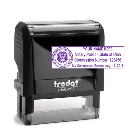 STANDARD NOTARY Custom Self-Inking Stamp 4914