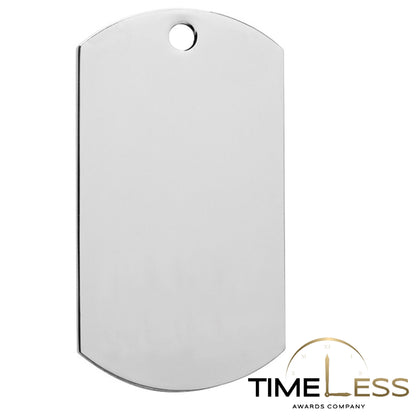 Silver Dog Tag