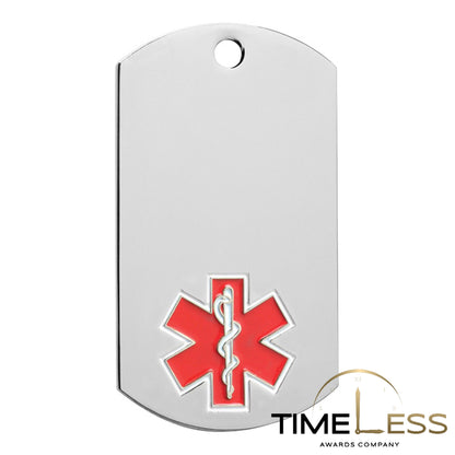 Silver Dog Tag